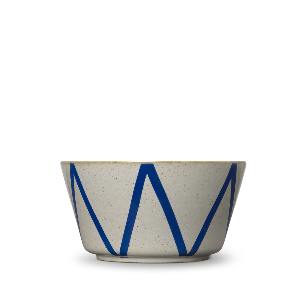 DAN-Ild Bowl Ø21 cm - Zig-Zag